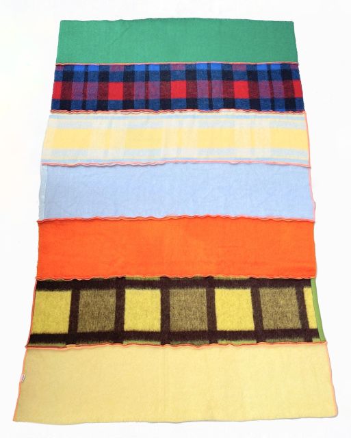 h.e.18M patchwork plaid